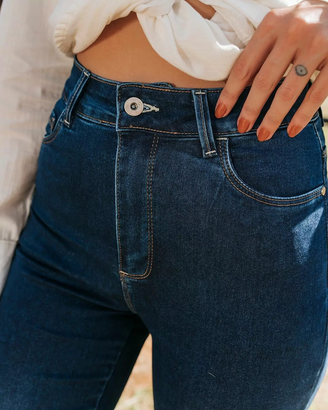 Calça Jeans Skinny Compressora Feminina – Rosa Rio Boutique