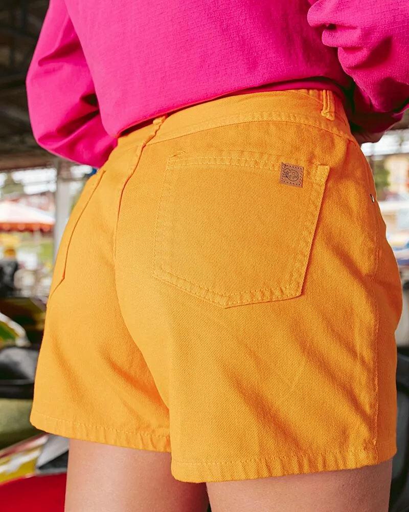 Shorts Colors Amanda Soltinho e Cintura Alta – Rosa Rio Boutique
